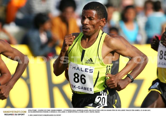 Athletisme - haile gebreselassie