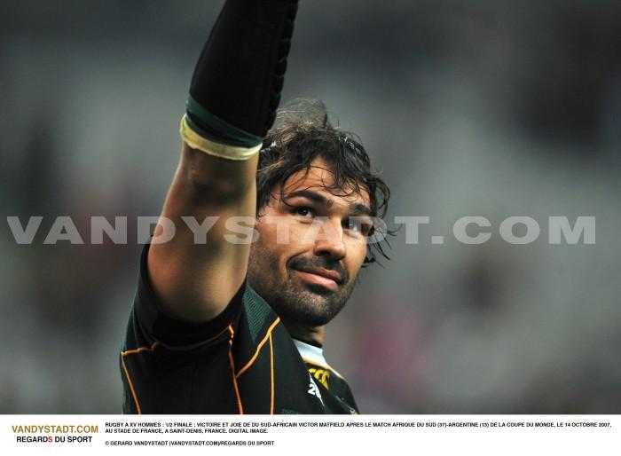 Coupe du Monde - victor matfield