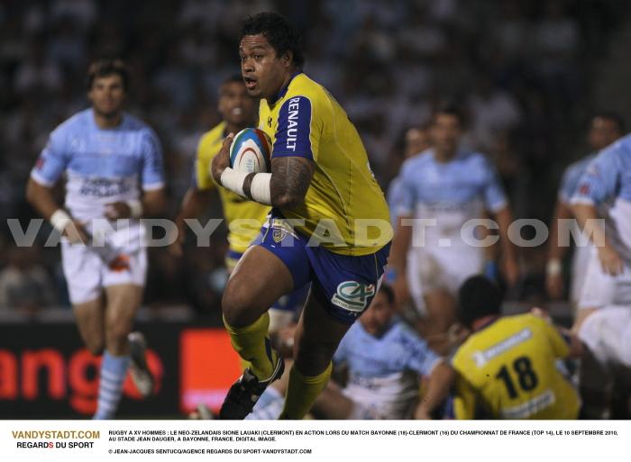 Championnat de France - sione lauaki